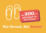 CHF 200.- Gutschein für helvetictours.ch Pauschalreisen bis 12.07.2026