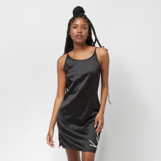 Karl Kani Signature Satin Dress in schwarz für CHF 30.- bei Snipes