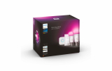 Starterset White & Color Ambiance - Starter Kit, Dimmer Switch + Hue-Bridge + 2x E27 / 9W