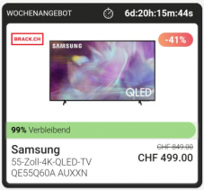 Samsung Q60A 55-Zoll-4K-QLED-TV