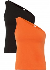 Gratis Versand + Mid Season Sale bei Bonprix z.B. 2er Pack Damen One Shoulder Tops für CHF 6.95