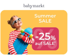 babymarkt Rabattcode – 25% sparen auf das gesamte Sortiment bis 25.06.2025