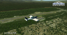 SIERRASIM SIMULATION - SKLM JORGE ISAACS AIRPORT - LA MINA Szenerie für Flight Simulator X (FSX)