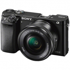 SONY Alpha a6000 (24.3 MP, APS-C)  + E PZ 16-50 mm F 3.5 – 5.6 OSS Kit - Perfekt für Einsteiger