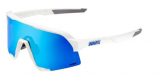 Sportbrille 100% S3 Weiss, HiPer blue