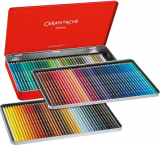 CARAN D’ACHE Farbstift Supracolor Soft Aquarelle (Mehrfarbig, 120 Stück)