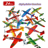 24 Stück 20,3 cm grosse Segelflugzeuge aus Styropor – Geschenk für Geburtstagsfeiern
