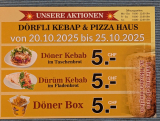 [Lokal Baar ZG] Döner/Dürüm Kebab oder Box für 5.-