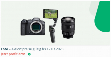 Microspot Fotoangebote - Beispiel Sony RX100 VII  für 929 CHF und weitere.