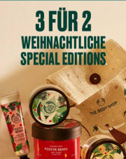The Body Shop: 3 für 2 Weihnachtliche Special Editions