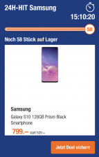 Samsung Galaxy S10 bei melectronics