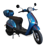 Elektro-Roller SPC Verdi mit 3000W Motor & bis zu 45 km/h, 2 Sitzen & Gepäckträger bei microspot