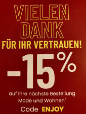 -15% auf Mode & Wohnen