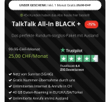TalkTalk All-In BLACK+ zum guten Preis bei Handy Abovergleich