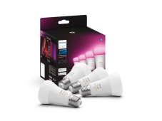 Nur heute PHILIPS Hue White and Color Ambiance - 4er-Pack, 4x E27 / 6.5W bei Nettoshop