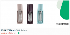 30% auf das SODASTREAM Sortiment bei microspot.ch