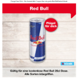 Gratis Red Bull bei K Kiosk