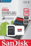 SANDISK Ultra microSDXC UHS-I, Class 10, 128GB bei high-defintion für 33.65 CHF