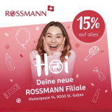 [Lokal] 15% auf alles Rossmann St.Gallen