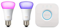 Philips Hue 2x E27 white / color ambiance + Bridge bei amazon zum bestprice ever