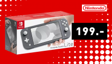Switch Lite Spielekonsole - Grau