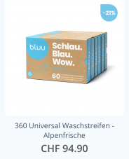 360 Universal Waschstreifen - Alpenfrische