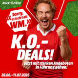 Nur noch heute! K.O.-Deals bei MediaMarkt