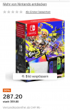 Nintendo Switch Console Oled Splatoon 3 Edition