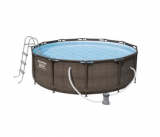 JUMBO - BESTWAY Pool RATTAN FRAME 366 cm
