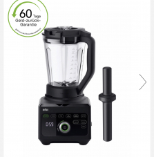 Braun Hochleistungsmixer zum Bestpreis!!! Mit 1600watt und 43000u/min. Mit Geld zurück Garantie innerhalb 60Tage