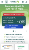 spusu legendär XL 4 Monate Gratis im Salt Netz danach 19.90.-/Mt. CH unlim. + 20 GB / 100 min. EU Roaming, keine Mindestlaufzeit/ keine Aktivierungsgebühren