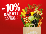 Lidl Super Weekend: 10% Rabatt auf Früchte & Gemüse am 24.9. & 25.9.