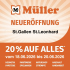 [Lokal] 20% auf das gesamte Müller Sortiment in St.Gallen