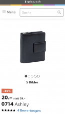 0714 Ashley - Portemonnaie