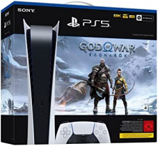 PlayStation 5 Digital Edition + God of War Ragnarök Bundle