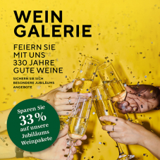 330 Jahre Schuler Weine - Diverse Jubiläumsdeals & Restposten mit Genussversprechen