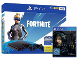 PlayStation 4 Slim - Konsole (500GB): Fortnite Neo Bundle + 2 Controller + Death Stranding bei amazon.de