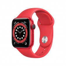 Apple Watch Series 6 GPS + Cellular Rot (40 mm, Aluminium, Silikon) bei Interdiscount zum neuen Bestpreis