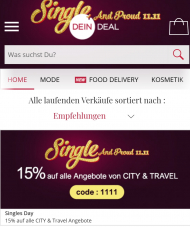15% Rabatt auf alle Angebote von CITY & TRAVEL