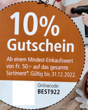 Weltbild: 10% Rabatt auf sehr viele Artikel* ab CHF 50.- / online