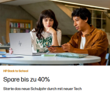 Back to School Sale bei HP – Spare bis zu 40%