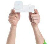 4smarts Qi2 Weiss Wireless Charger mit Ladestation