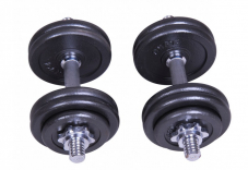 Kurzhantel aus Gusseisen von HAMMER 1x15kg für knapp 50 Franken bei microspot