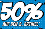 50% auf den zweiten günstigeren Artikel bei Vögele Shoes **auch auf SALE Artikel**