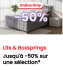 Betten & Boxsprings: Bis zu -50% bei Conforama – nur online