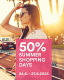 50% SUMMER SHOPPING DAYS