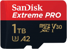 SANDISK Extreme Pro microSDXC, UHS-I A2, V30 U3, 1TB bei Techmania