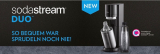 VIP-Vorverkauf der neuen SodaStream DUO Maschine für Glas- und Plastikflaschen inkl. Umtauschangebot alte Maschine