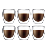 Bodum Pavina 6x 0.25 l 6 Doppelwandige Thermo-Gläser