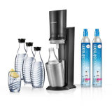 SODASTREAM Crystal Cyberpack (3x Glaskaraffen, 2x CO2-Zylinder) bei Interdiscount